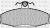 BORG & BECK BBP1604 Brake Pad Set, disc brake